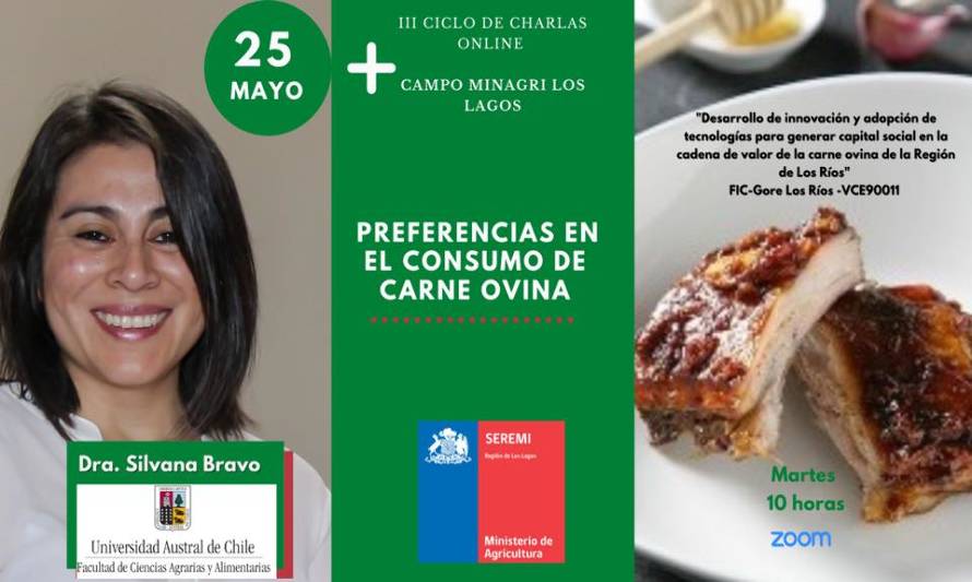 Académica de la UACh da conocer preferencias de consumo de carne ovina 