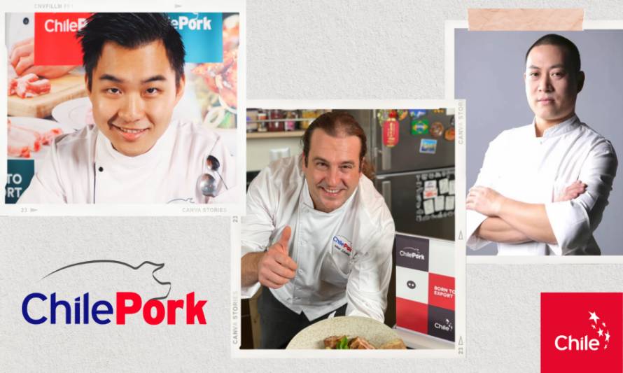 El cerdo chileno en la mesa de tres chefs destacados del mundo