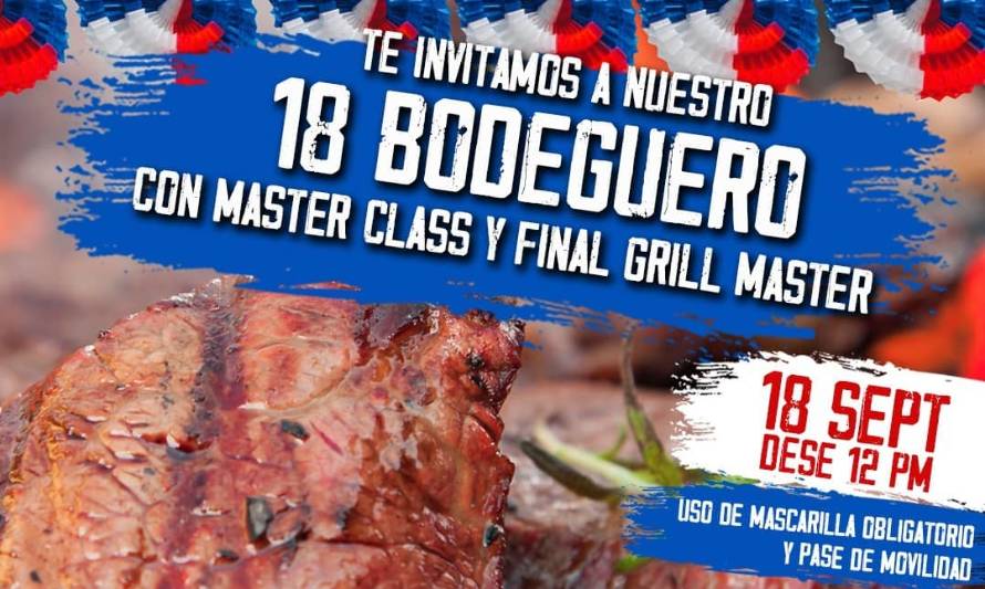 Se nos viene septiembre y con ésto el 18 Bodeguero 