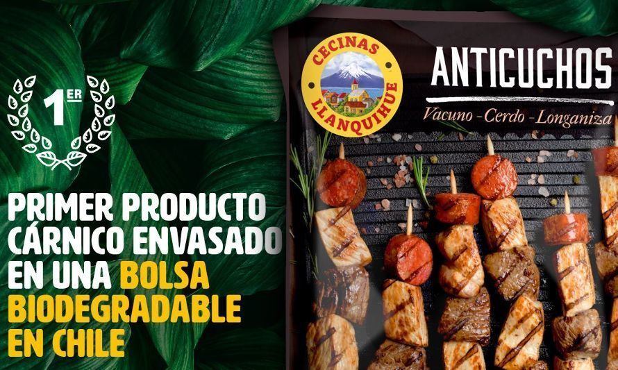 Cecinas Llanquihue presenta innovador envase biodegradable