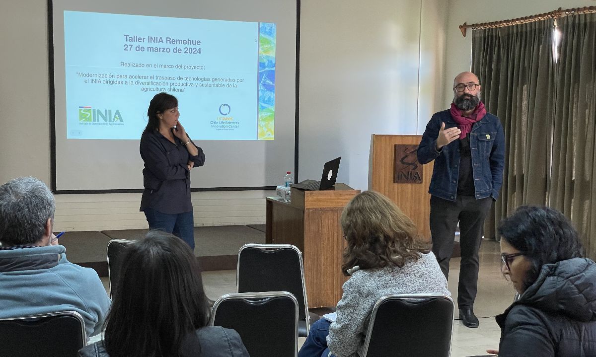 INIA y UC Davis Chile buscan acelerar la transferencia tecnológica para una producción de alimentos más diversificada y sustentable