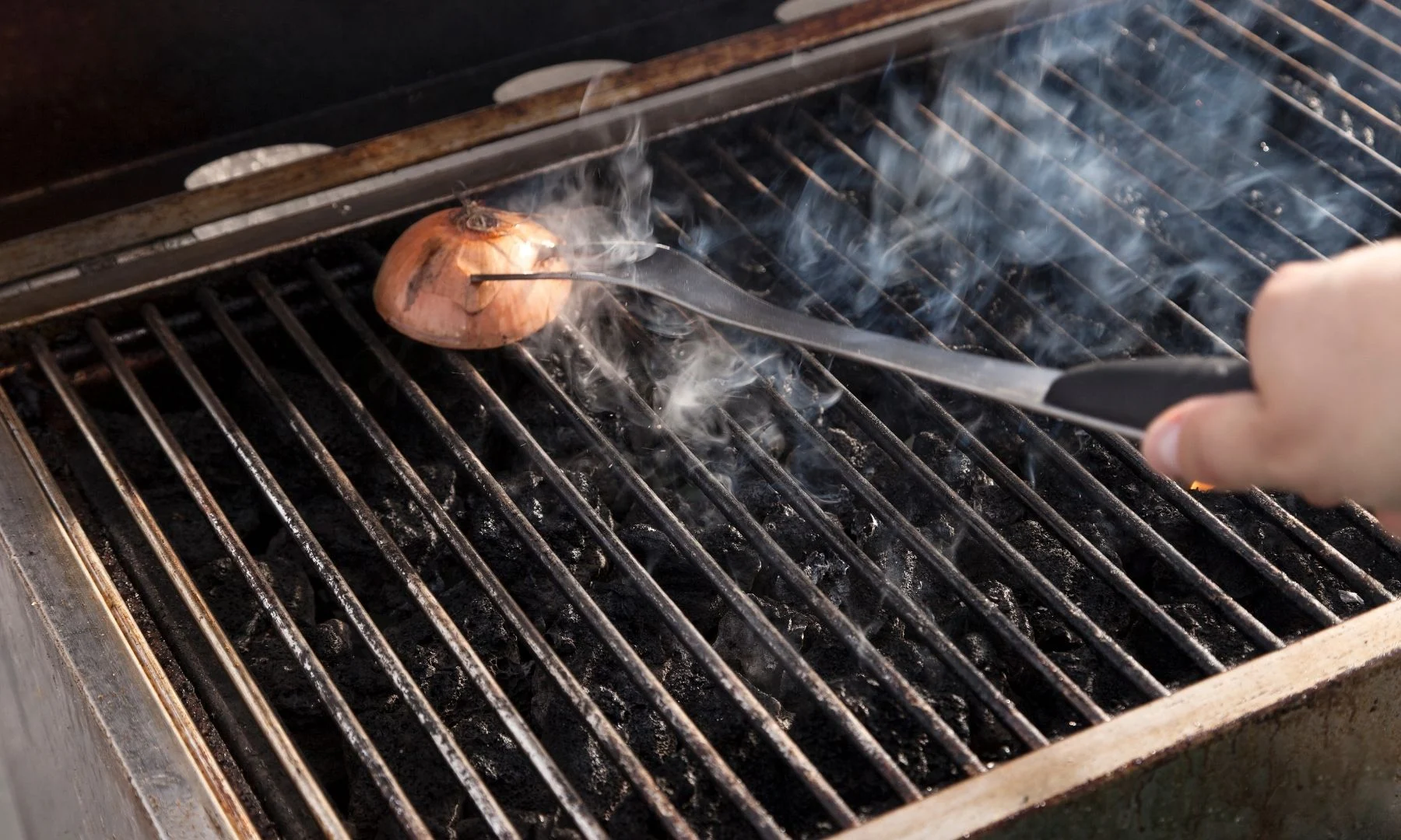 ¿Por qué debes limpiar la parrilla con una cebolla? ¡Descúbrelo!